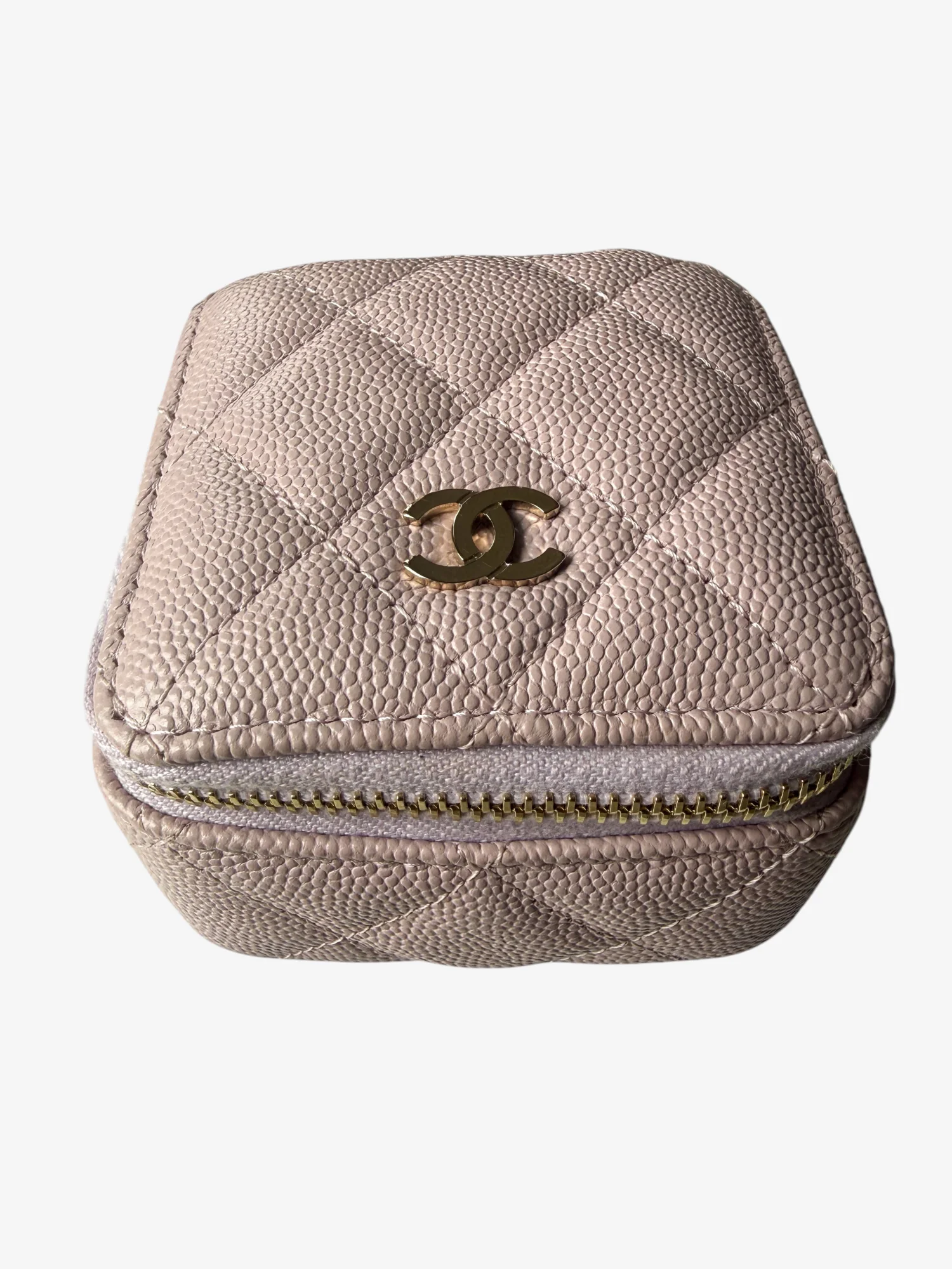 Chanel Small Jewelry Pouch 21S Light Pink - Image 2