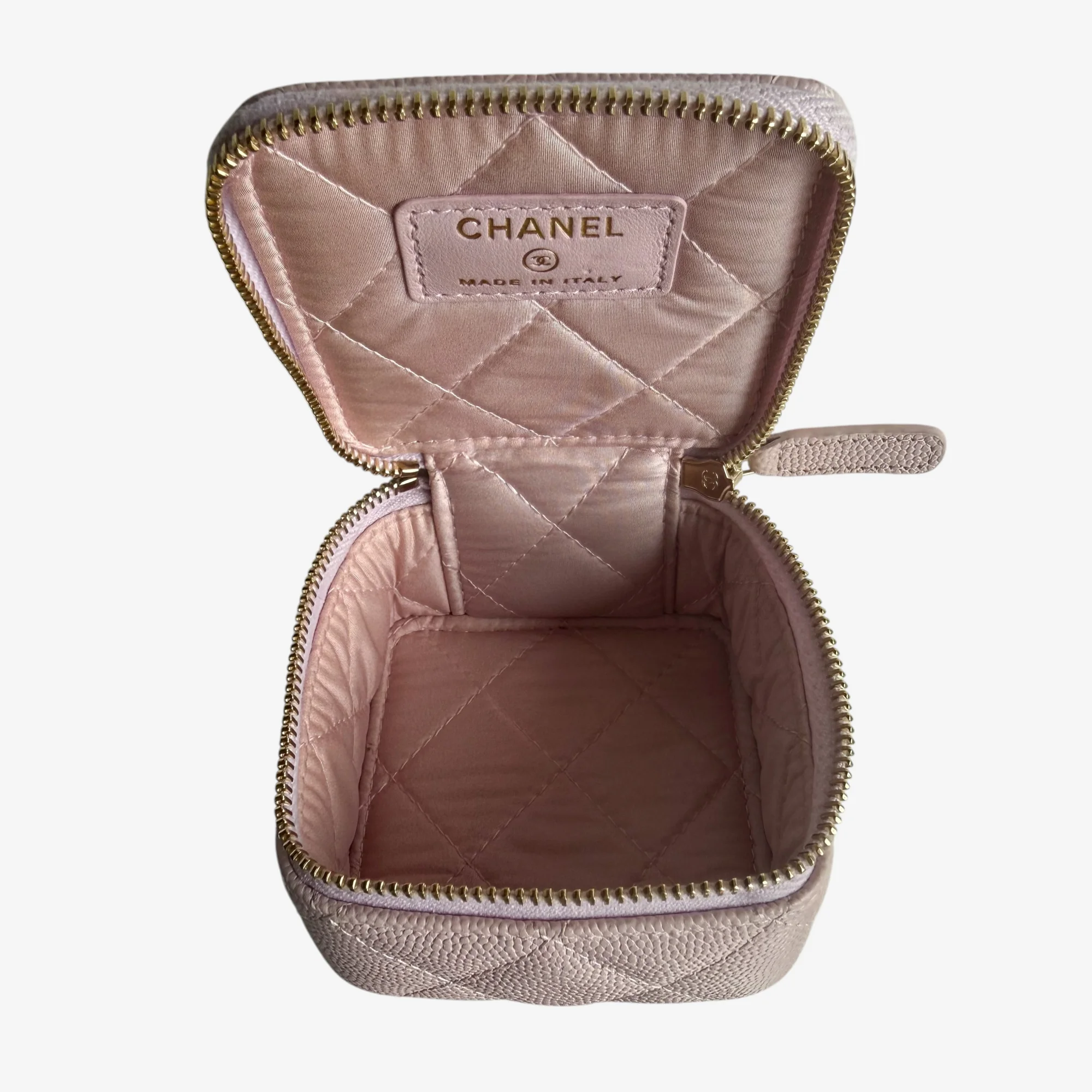 Chanel Small Jewelry Pouch 21S Light Pink - Image 6