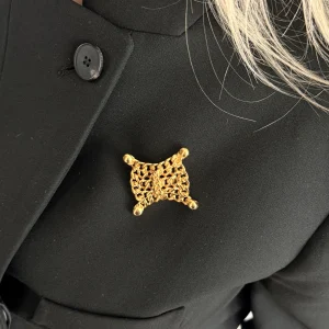 CELINE Macadam Chain Brooch