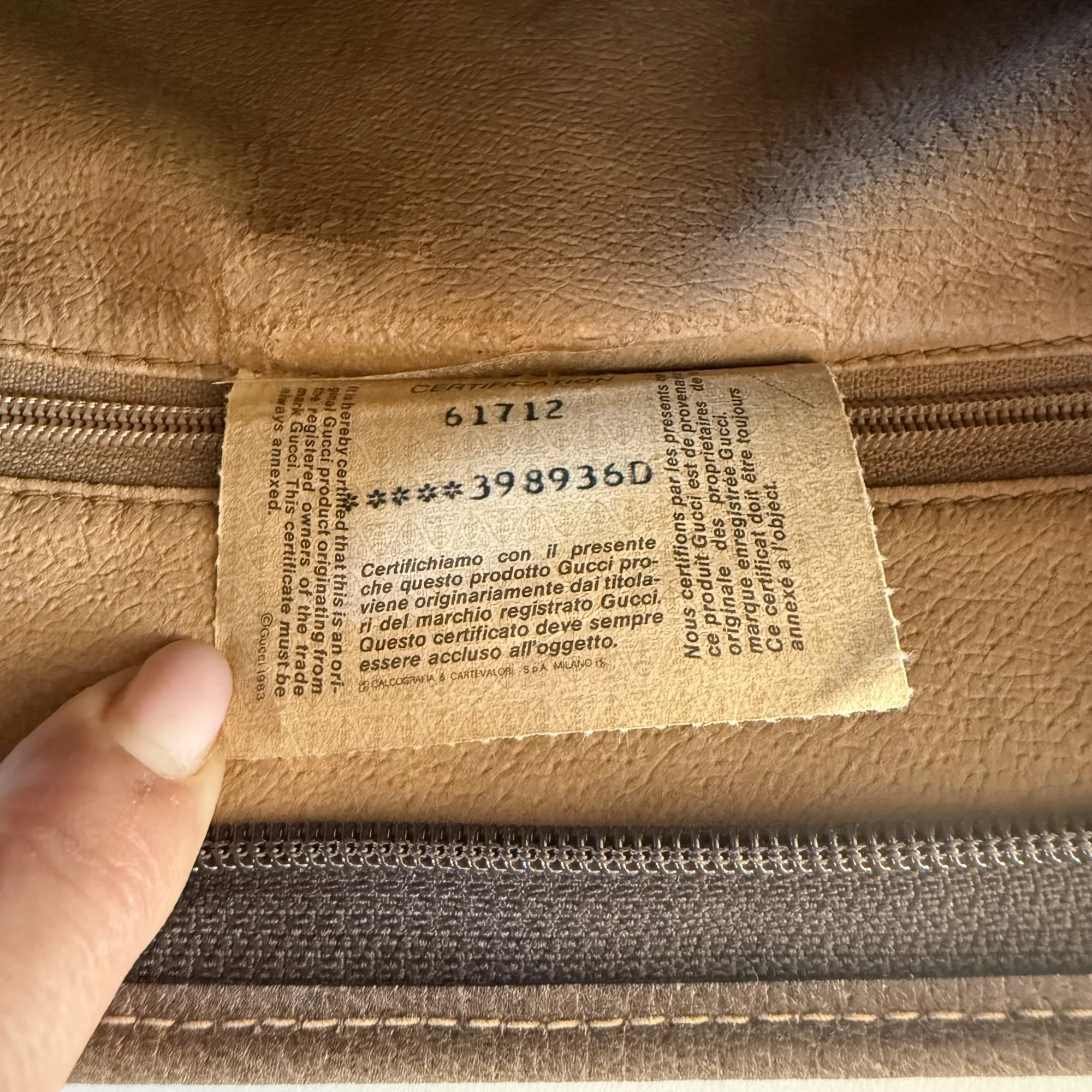 Gucci GG Supreme Toiletry Pouch - Vintage - Image 7