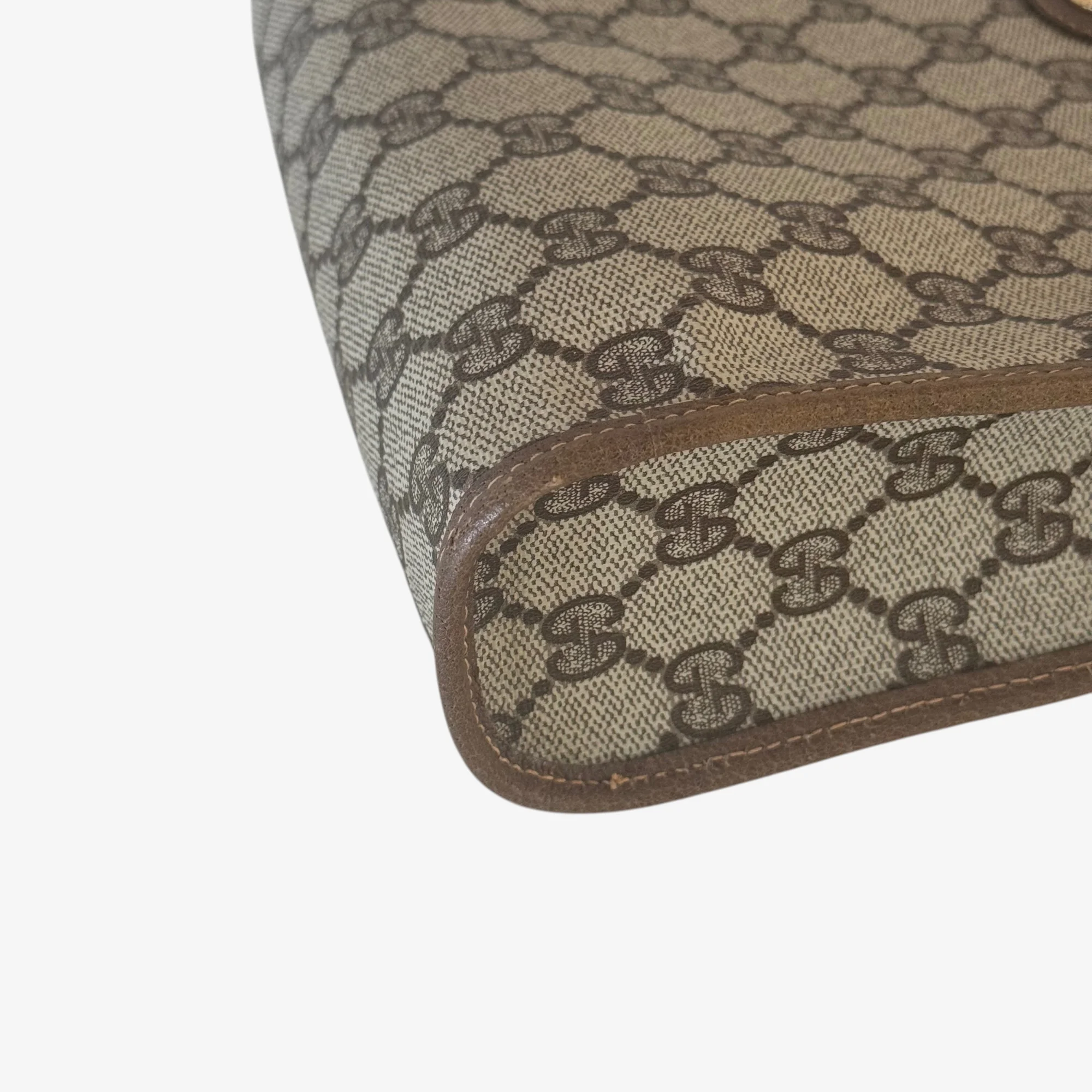 Gucci GG Supreme Toiletry Pouch - Vintage - Image 4