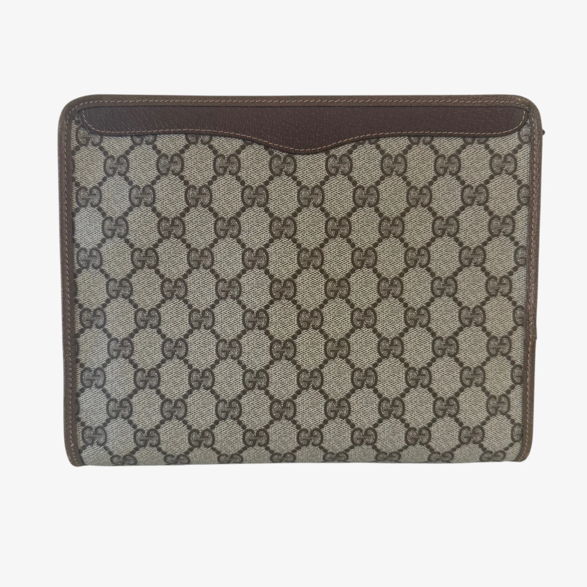 Gucci GG Supreme Toiletry Pouch - Vintage - Image 3